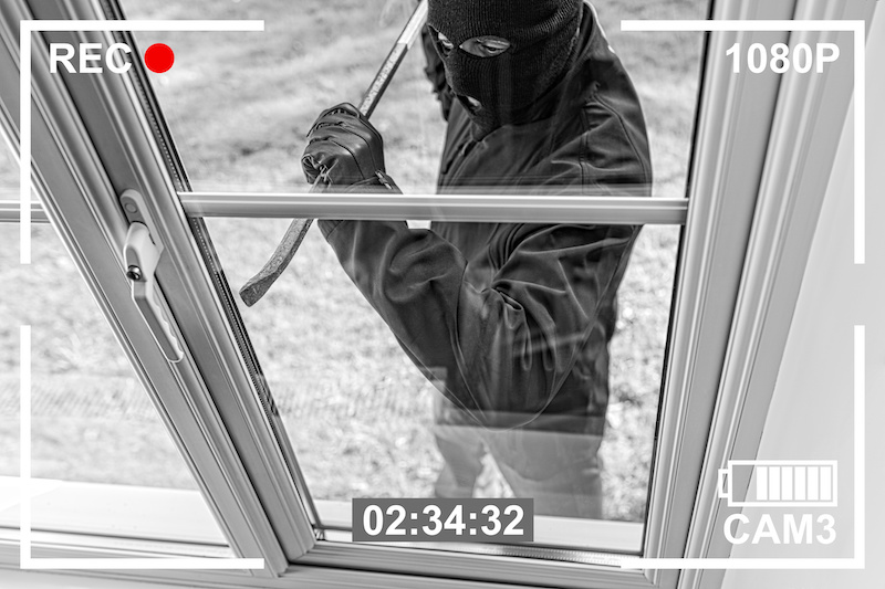 Breaking into a house home safe