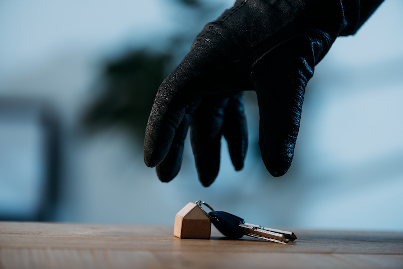 stolen keys require a re-key