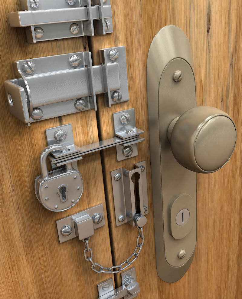 Different types of door locks